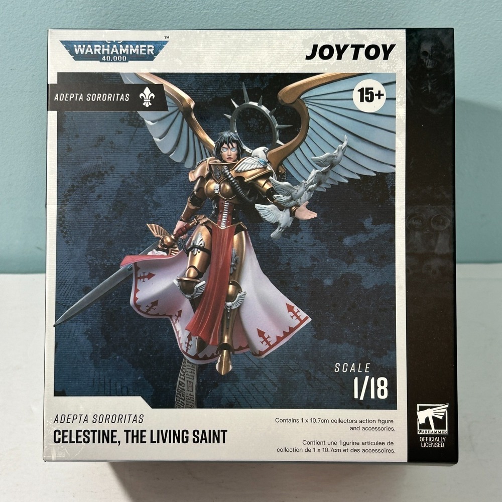 Warhammer 40k Celestine Living Saint Adepta Sororitas JoyToy Figure 1/18 Scale